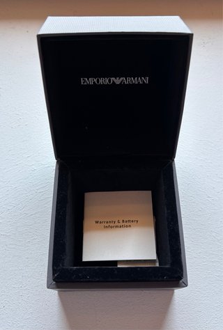 Reloj Emporio Armani Negro Hombre