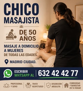 masaje domicilio para chica en Madrid capital
