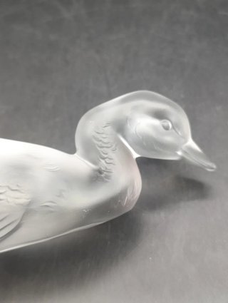 Figura Pato Cristal Baccarat