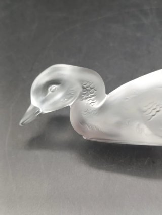 Figura Pato Cristal Baccarat