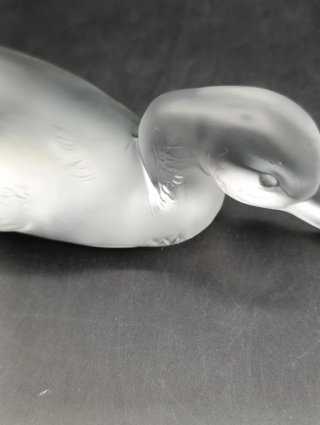 Figura Pato Cristal Baccarat