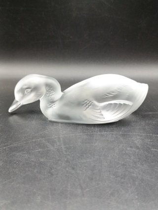 Figura Pato Cristal Baccarat