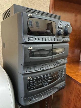 JVC MX-C220 Amplificador CD Cassette Estéreo