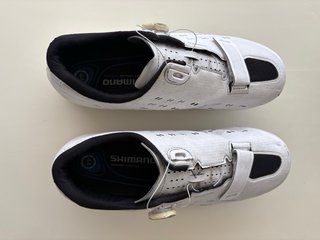 Zapatillas Ciclismo Shimano Blancas