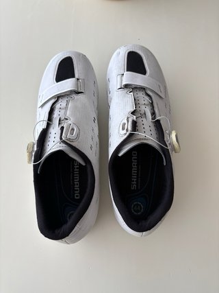 Zapatillas Ciclismo Shimano Blancas