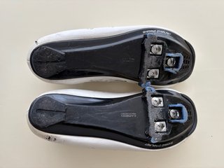 Zapatillas Ciclismo Shimano Blancas