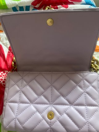 Bolso morado del zara