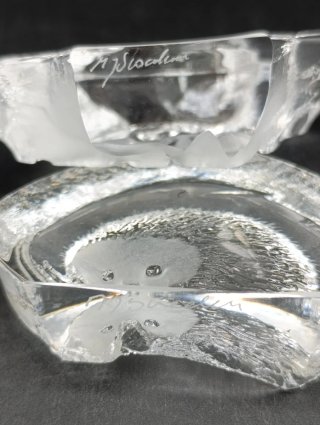 Conjunto de figuras cristal sueco