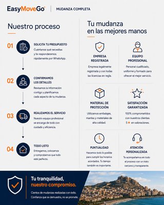 Mudanzas locales provinciales nacionales Alicante