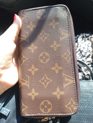 Cartera Louis Vuitton Monogram Marrón