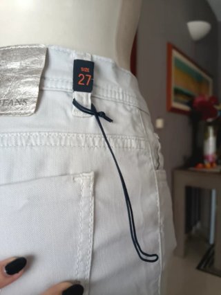 Trussardi Jeans Skinny Grigio Chiaro