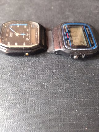 Lote 2 Relojes Casio F-91W y Otro