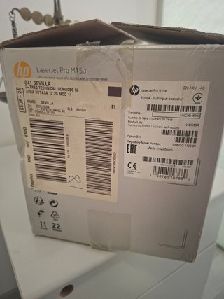 Impresora HP LaserJet Pro M15a Monocromo