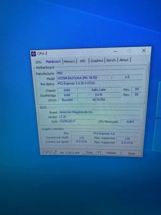I7 7700 + placa base h270 bazooka + 16gb ram ddr4