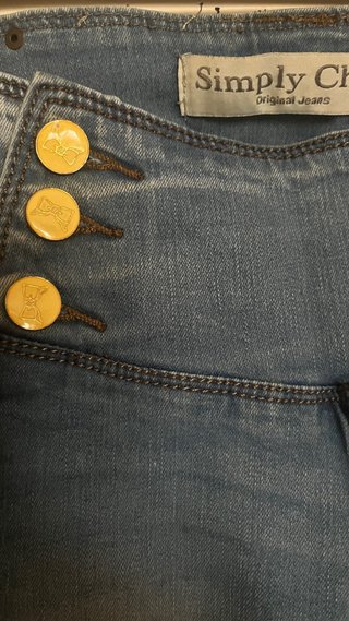 Pantalones vaqueros con cordones