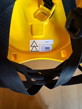 Casco Petzl obra/escalada amarillo