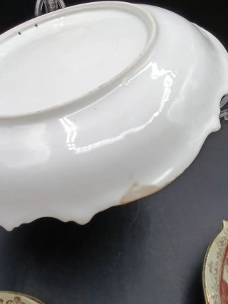 Conjunto platos vieneses antiguos