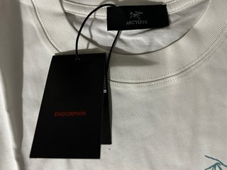 T-shirt Arc'teryx bianca cotone heavyweight