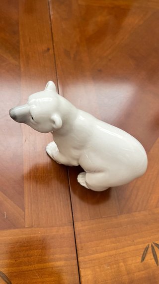 Lladró oso porcelana