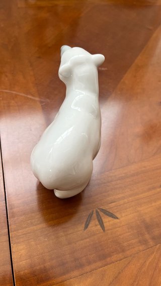 Lladró oso porcelana