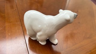 Lladró oso porcelana