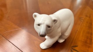 Lladró oso porcelana