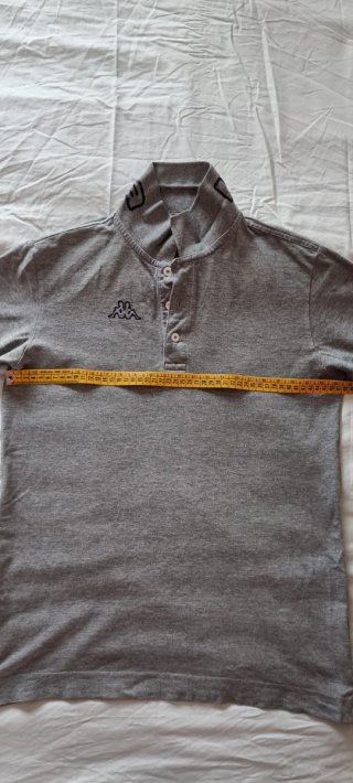 Polo grigio Kappa