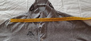 Polo grigio Kappa