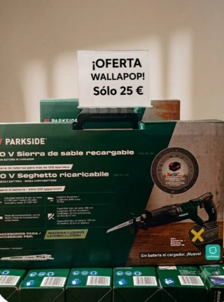 Parkside Sierra Sable Recargable 20V oferta