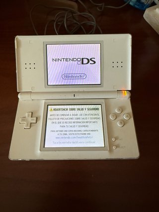 Nintendo DS Lite Blanca + Manuales y Cargador