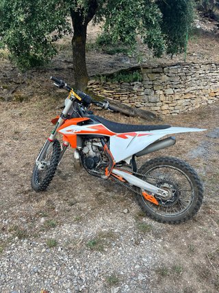 KTM SX 2020 Motocross Naranja/Blanco