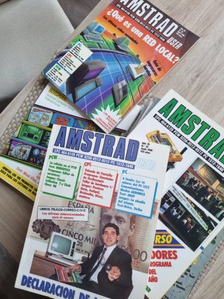 LOTE 14 REVISTAS AMSTARD USER