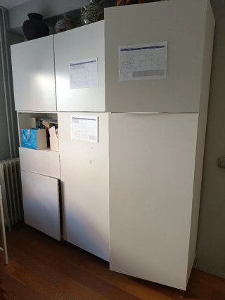Mueble 3 cuerpos IKEA Blanco
