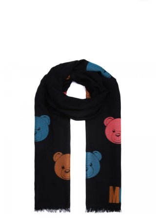 Sciarpa Moschino Teddy Bear Nuova