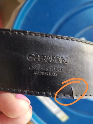 Cintura Gherardini Nera Fibbia Argento