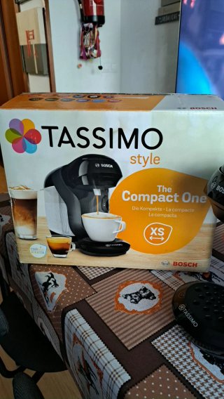 Cafetera Bosch Tassimo Style Negra