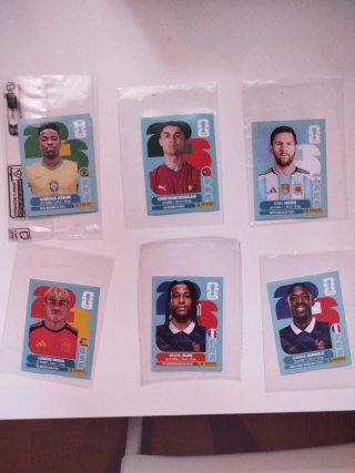 Lote 500 Cromos Mundial 2026 sin repetir