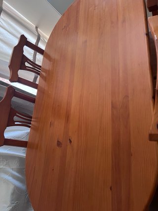 Mesa de comedor con 6 sillas