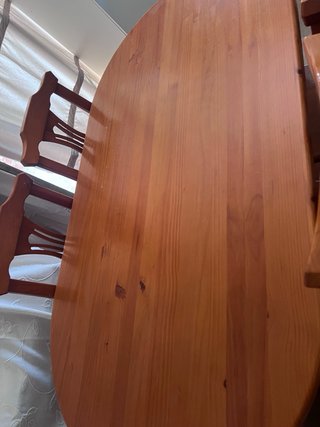 Mesa de comedor con 6 sillas