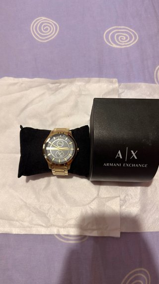 Reloj Armani Exchange Dorado