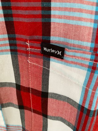 Camisa cuadros Hurley Talla M