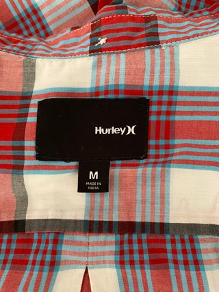 Camisa cuadros Hurley Talla M