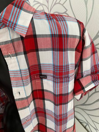 Camisa cuadros Hurley Talla M