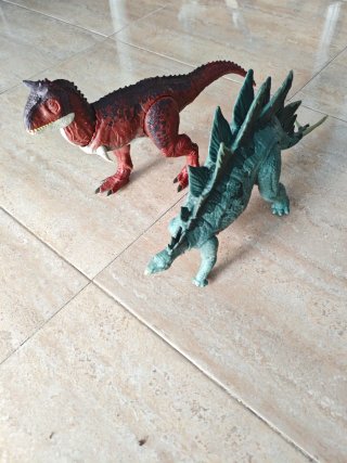 Lote Dinosaurios Jurassic World + Figura Owen