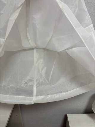 Cancán Comunión Ajustable Blanco Talla Única
