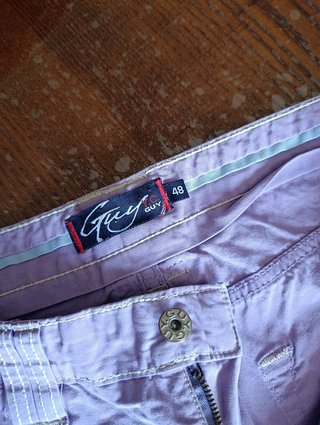 Pantaloncini Uomo Guy Y.C. Viola Taglia 48
