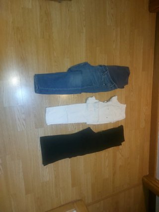 Pantalones premamá (3 unidades)