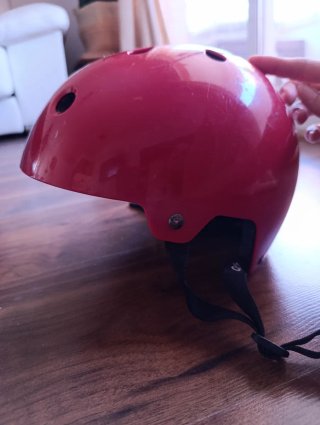Casco Oxelo Rojo Niño/Niña