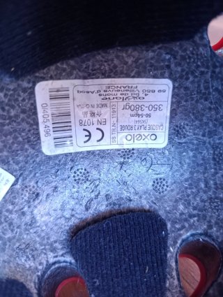 Casco Oxelo Rojo Niño/Niña