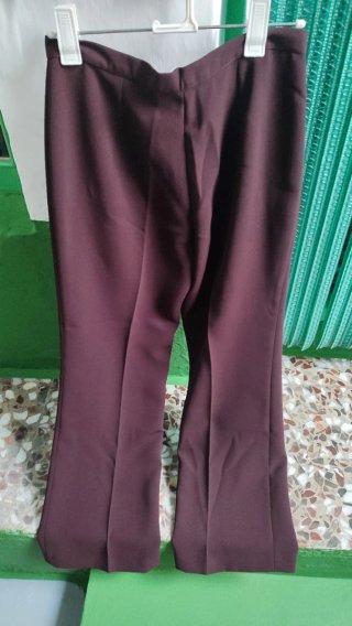 Pantalón Ana Galdón Burdeos